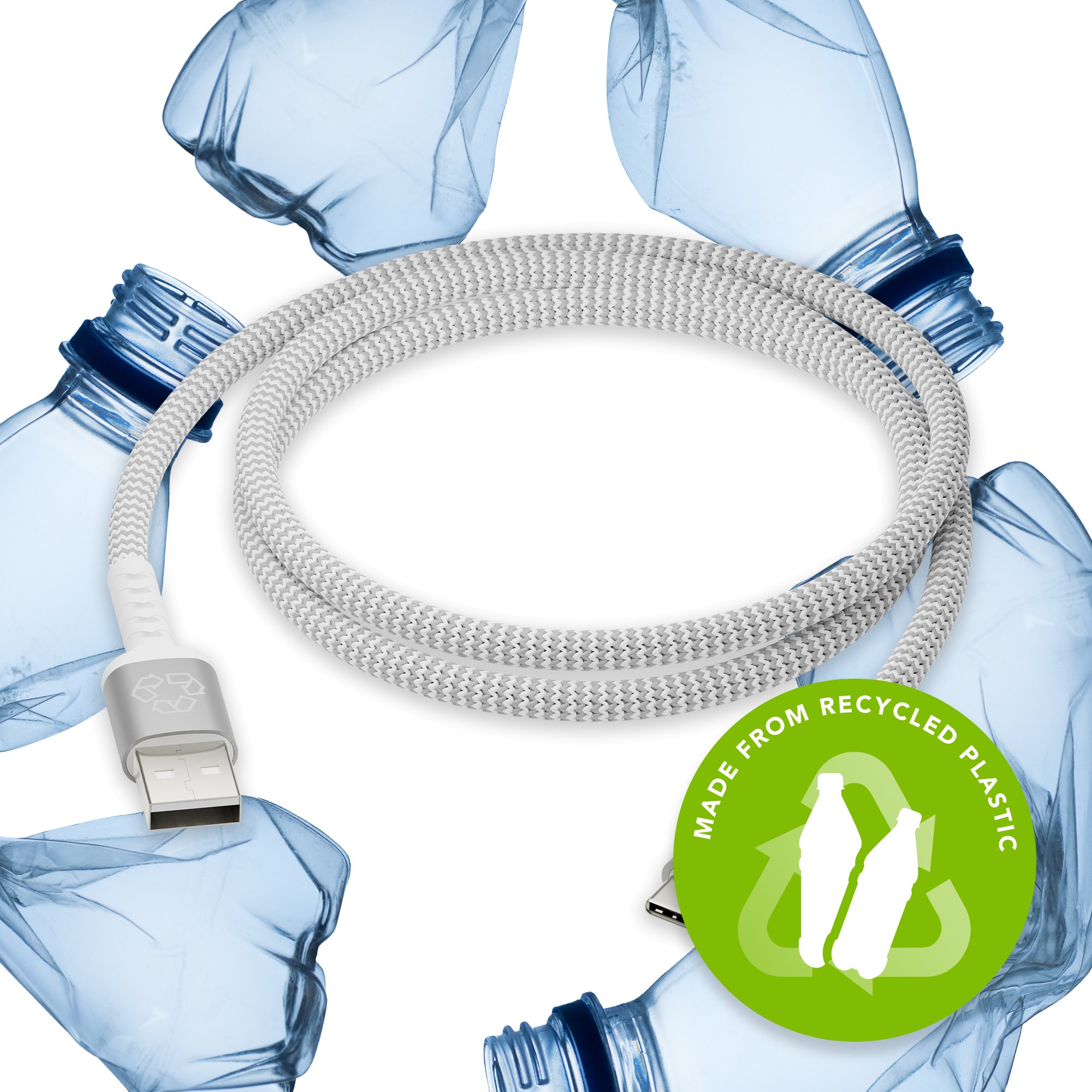 Kabel USB dbramante USB-A - USB-C 1.2 m Biały (CB12ACGR7114)