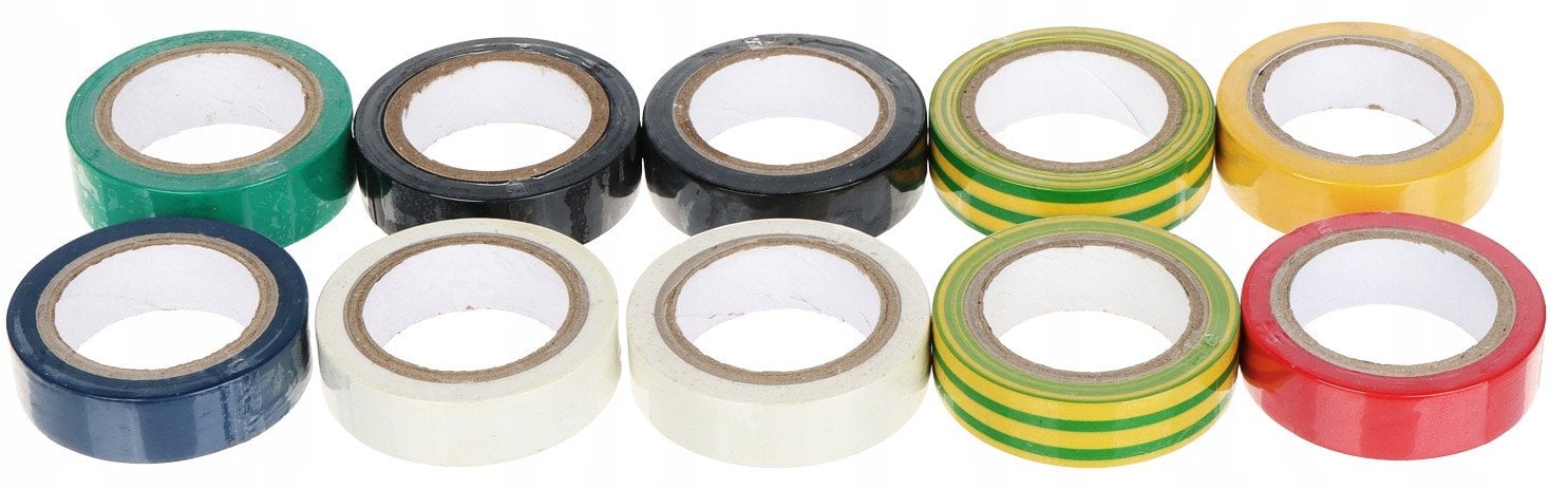 ZESTAW TAŚM IZOLACYJNYCH TS-IZOL/10-PACK 10 SZT.