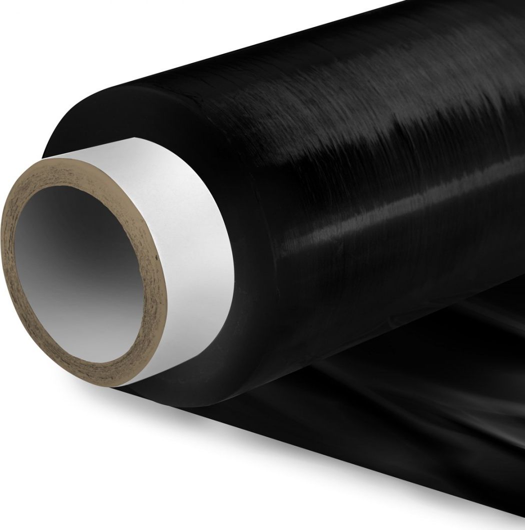 Folia stretch Platinet Platinet Folia Stretch 23my / 500mm Czarna 2,5kg (STR30B)