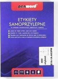 Etykiety samoprzylepne A4/100K 4x105x148mm