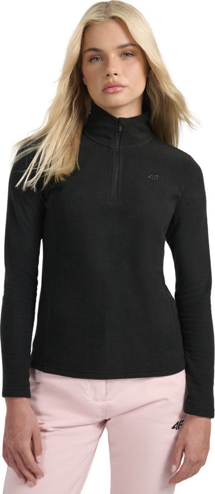 4f Bluza polarowa damska czarna 4FWAW25UFLEF063 20S M