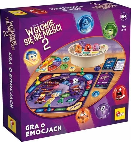 Lisciani LISCIANI DISNEY W GŁOWIE SIĘ NIE MIEŚCI GRA O EMOCJACH