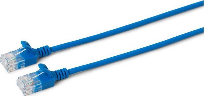 MicroConnect U/UTP CAT6A Slim 0.3M Blue