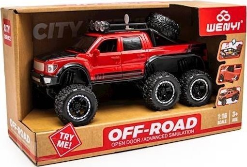 Terenówka czerwona WY470A