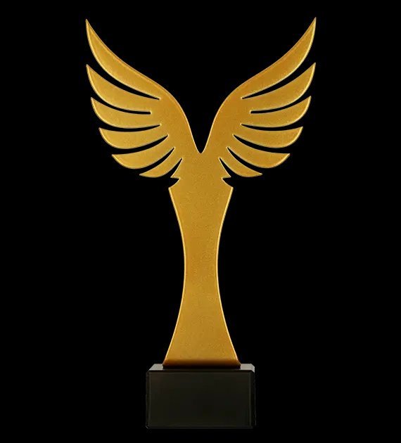 Victoria Sport Trofeum metalowe z marmurową podstawą - Zwycięstwo 2