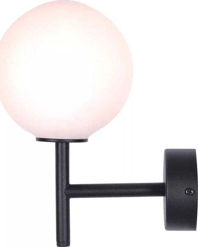 Kinkiet Lumes Kinkiet ze szklanym okrągłym kloszem - S768-Barva