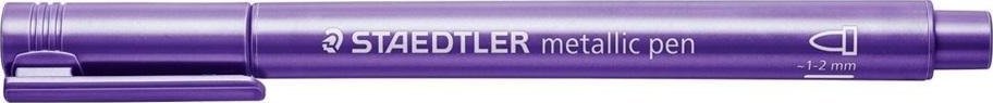 Marker metaliczny M fioletowy (10szt) STAEDTLER