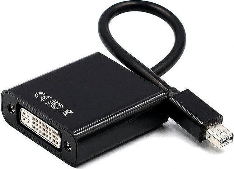 RoGer MiniDisplayPort to DVI Adapter 2K@60Hz / 24+5 PIN