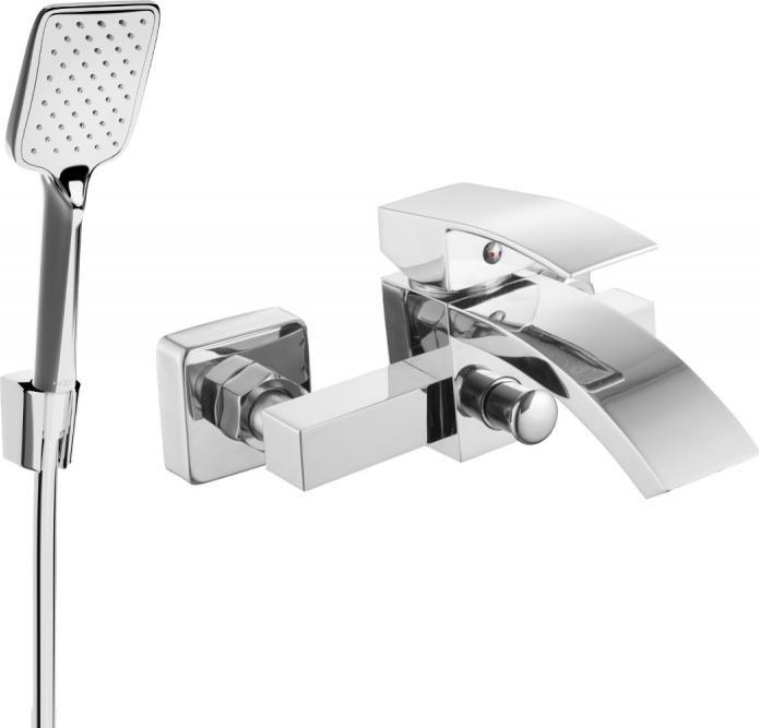 Bateria wannowa Mexen Mexen Libra R62 bateria wannowa z zestawem prysznicowym, chrom - 74513R62-00