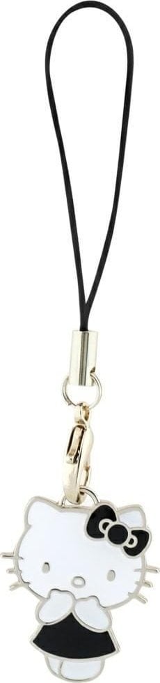 Hello Kitty zawieszka HKCPMKK Phone Strap czarny/black Charm Kitty Cute