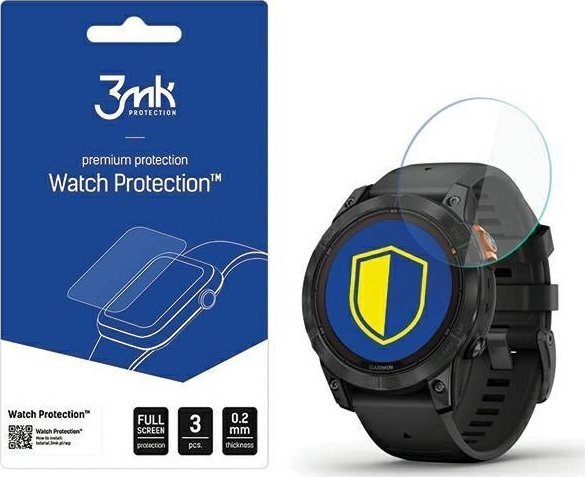 3MK 3MK FlexibleGlass Watch Garmin Fenix 7 Pro Solar Szkło Hybrydowe