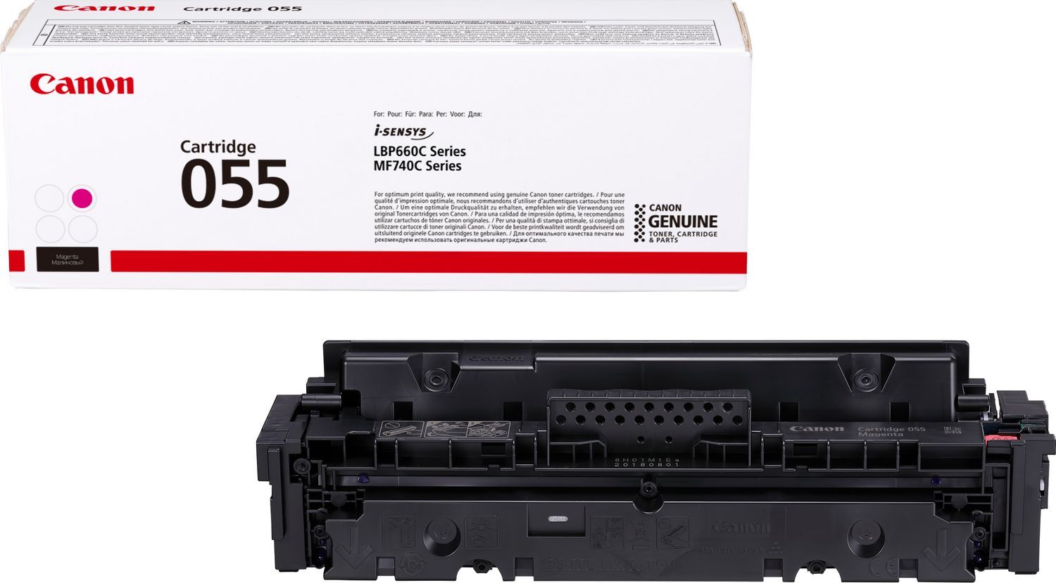 Toner Canon CRG-055 Magenta Oryginał (3014C002)