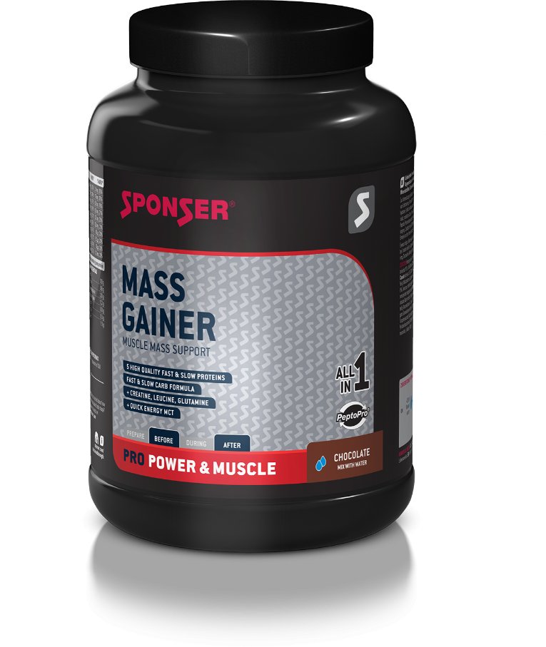 Odżywka SPONSER MASS GAINER Czekolada Puszka 1200g (NEW 2025)