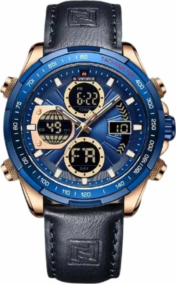 Naviforce ZEGAREK MĘSKI NAVIFORCE NF9197L RG/BE/BE + BOX NoSize