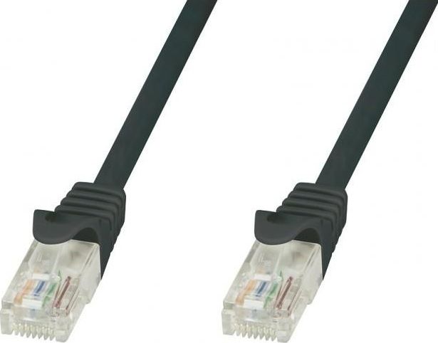 Techly TechlyPro Kabel sieciowy patch cord RJ45 Cat5e UTP CCA 1m czarny