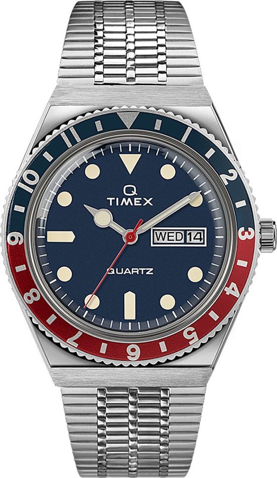 Zegarek Timex Zegarek męski Timex TW2T80700 srebrny