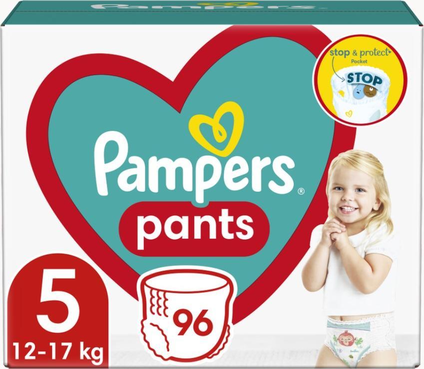 Pampers Pieluchomajtki Pants 5, 12-17 kg, 96 szt.