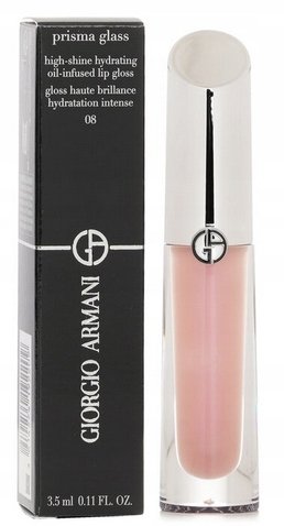 ARMANI PRISMA GLASS HYDRATING LIP GLOSS 08