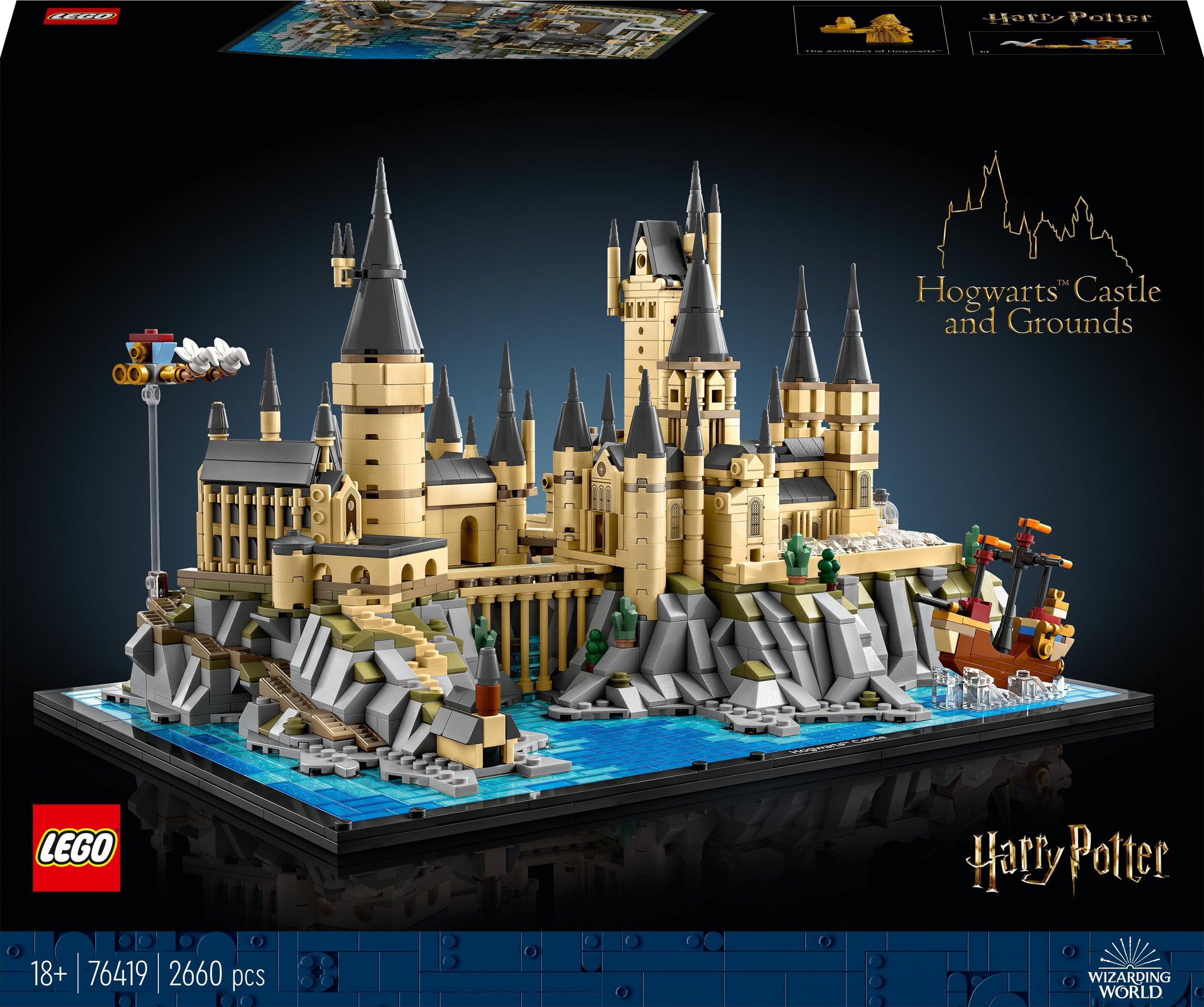 LEGO Harry Potter Zamek Hogwart™ i błonia (76419)