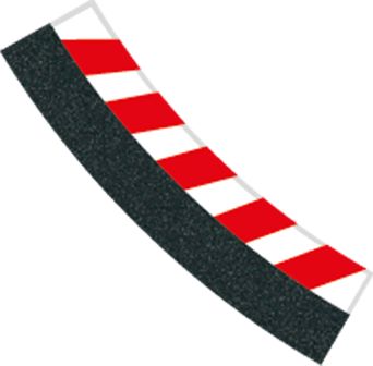 Carrera Listwy krawędziowe wewnętrzne do łuku 3/30 (GCX3422)