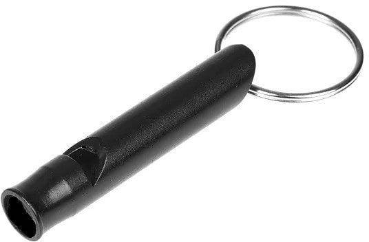 Gwizdek przetrwania GUARD Whistle Aluminium czarny (YC-010-BL)