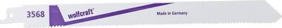 Wolfcraft 2 brzeszczoty szablaste Wolfcraft - 230 mm/ drewno / żeliwo