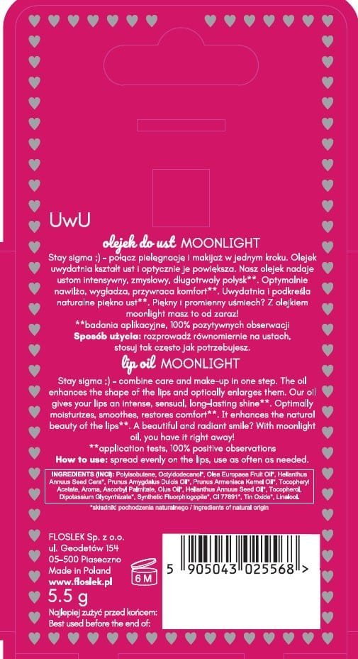 Floslek Laboratorium Spark & Care Moonlight Olejek do ust, 5,5 g