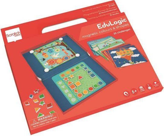 Scratch Scratch - układanka magnetyczna - kształty i kolory