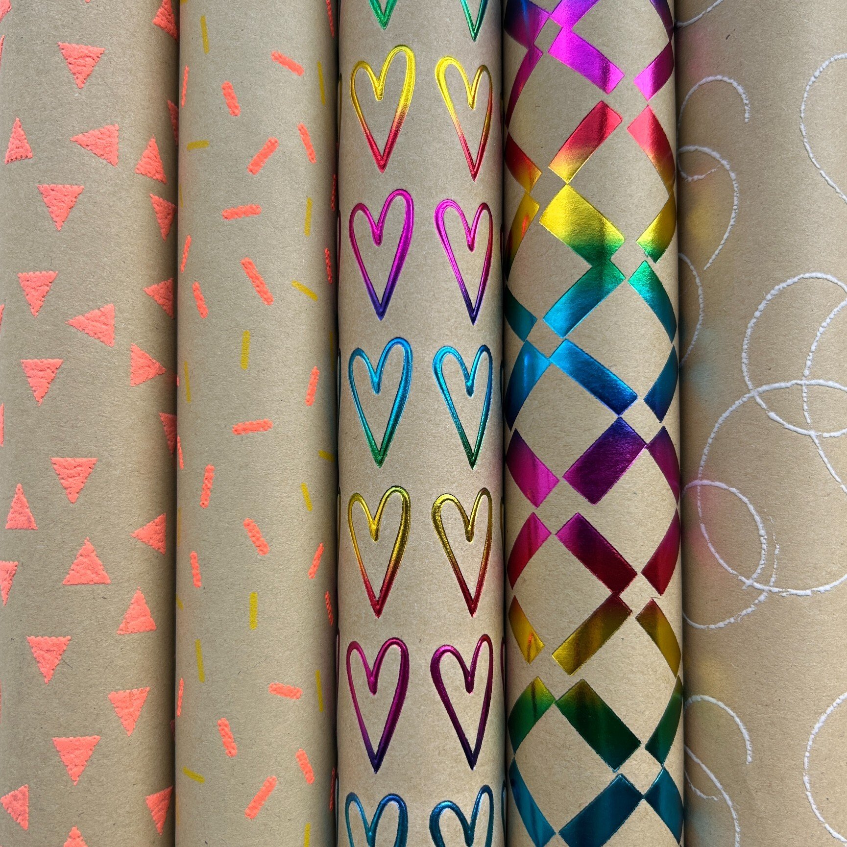 Fastima Zestaw świąteczny do pakowania 70cmx1,5m ZST71 5szt