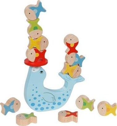 Goki Gra zręcznośćiowa Balansująca Foka