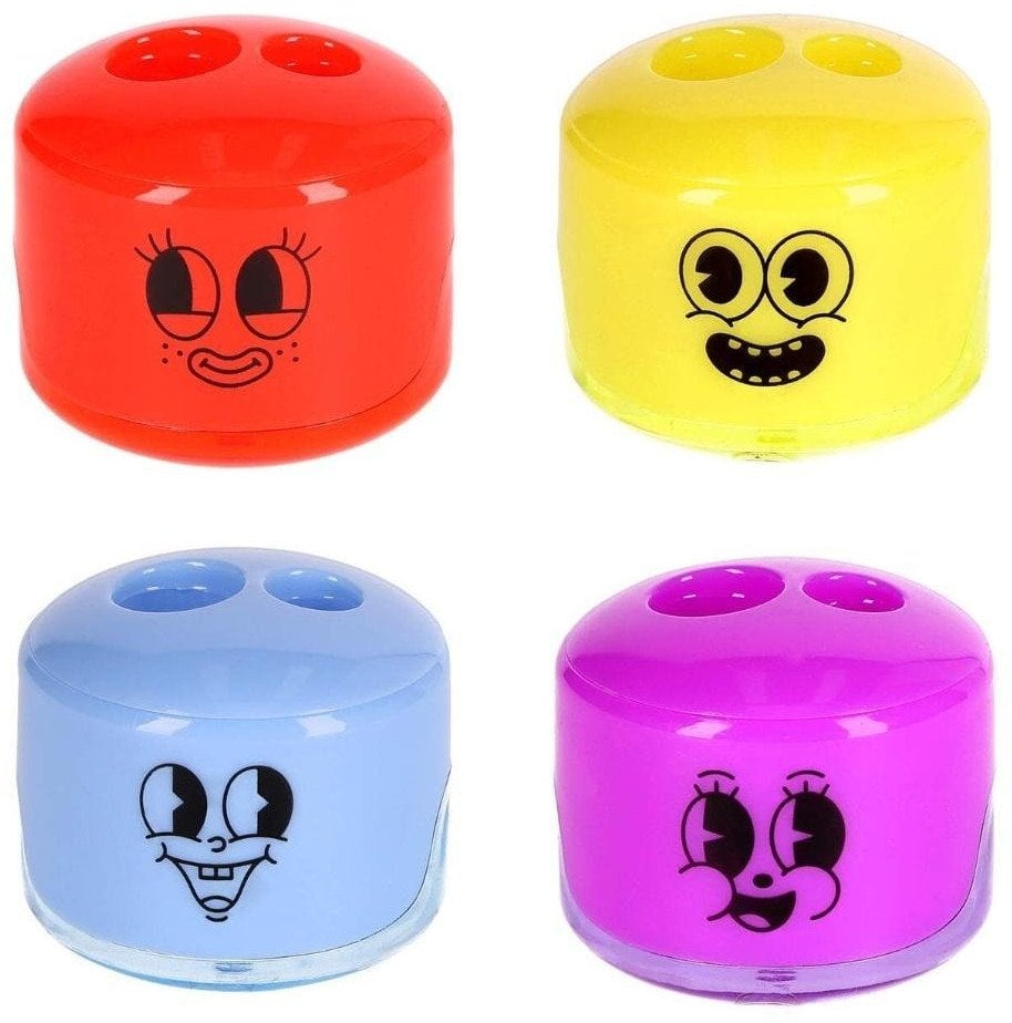 Strigo Temperówka na dwie grubości Emotka (24szt) STRIGO