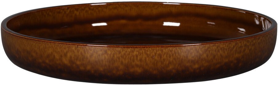 STONE Talerz głęboki 29,5 cm bursztynowy