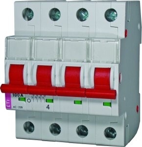 Eti-Polam Rozłącznik modułowy SV 4100 4P 100A - 002423416