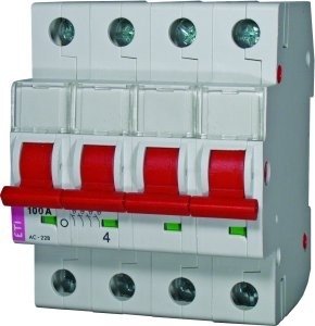 Eti-Polam Rozłącznik modułowy SV 4100 4P 100A - 002423416