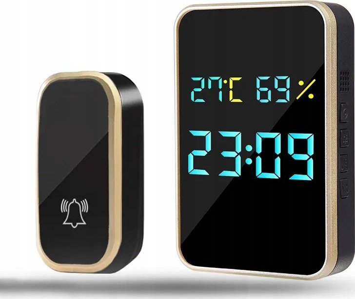 Spreest DZWONEK BEZPRZEWODOWY WODOODPORNY 300M TEMPERATURA