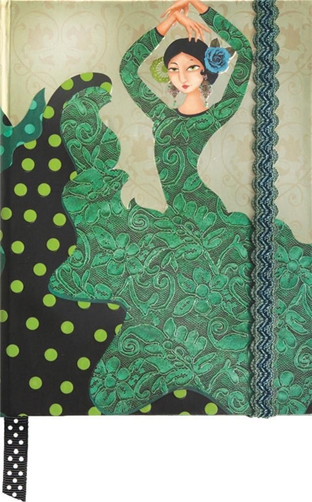 Boncahier Notatnik ozdobny 0022-02 FLAMENCO Bulerias