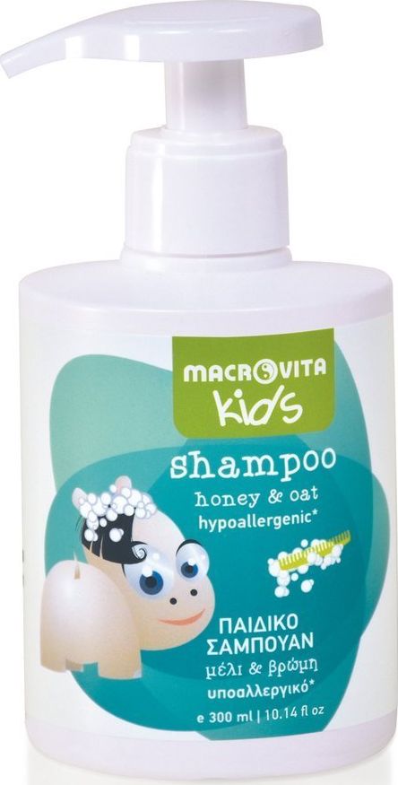 Macrovita KIDS szampon dla dzieci miód & owies 300ml