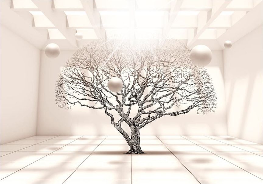 DecoNest Fototapeta - Iluzja życia - 250X175