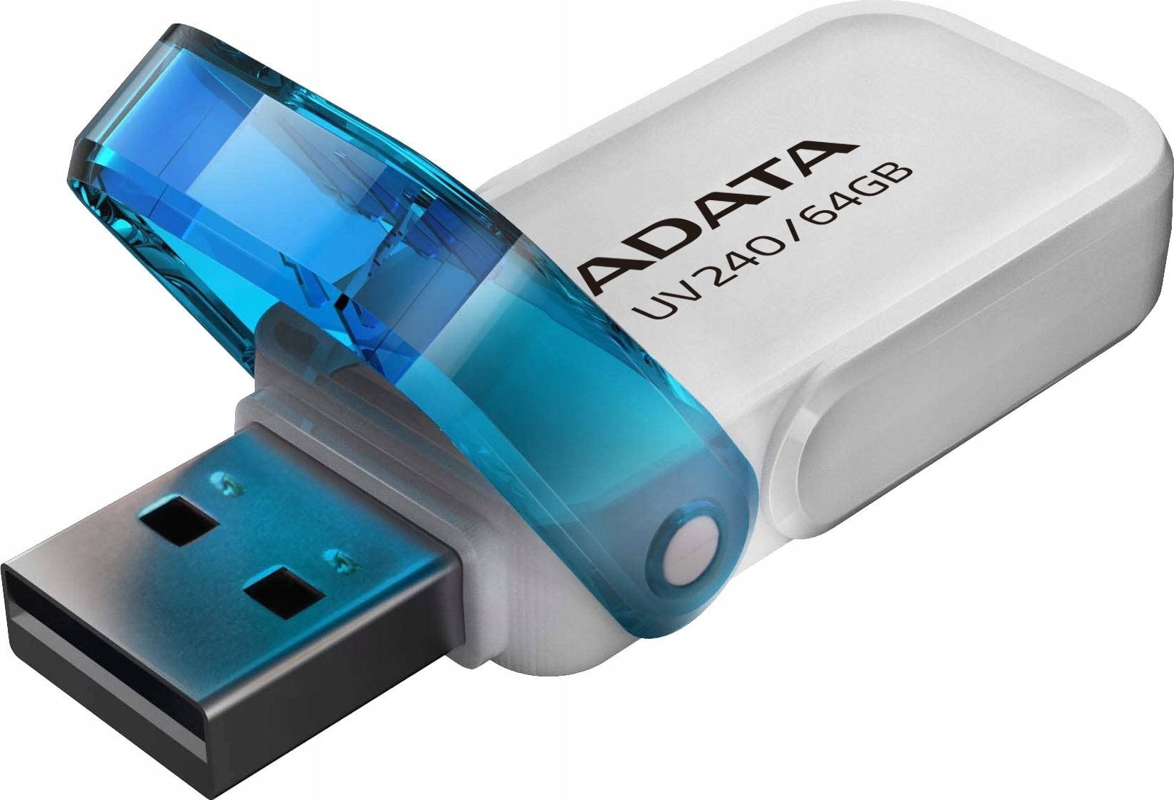 Pendrive ADATA MEMORY DRIVE FLASH USB2 64GB/WHITE AUV240-64G-RWH ADATA