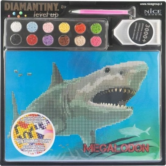 Russell Mozaika diamentowa Level Up - Megalodon