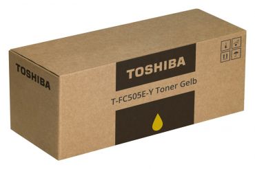 Toner Toshiba T-FC505E Yellow Oryginał (6AJ00000147)