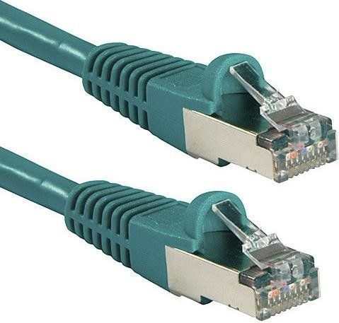 Goobay Wentronic Goobay - Patch Cable - RJ-45 (M) to RJ-45 (M) - 2.0m - SFTP, PiMF -Cat.7 Raw Cable - Pressed, Halogen Free - Green (91604)
