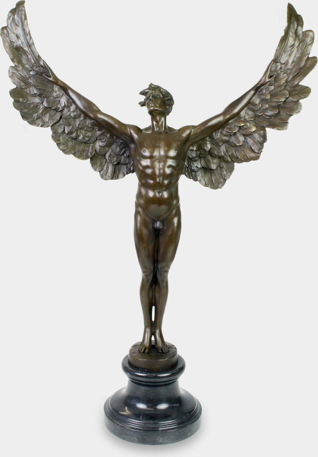 rzezbyzbrazu Duży Ikar Rzeźba z Brązu
