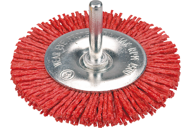 Verto Szczotka ścierna tarczowa z trzpieniem 75mm - 62H712