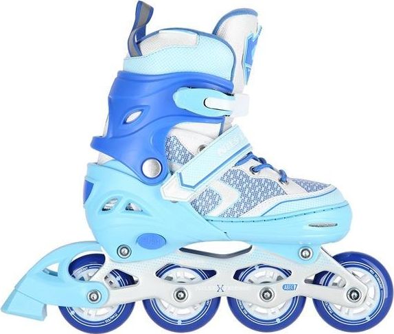Rolki Nils Extreme NA14198 rekreacyjne regulowane niebieskie r. 39-42