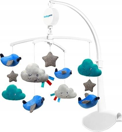 BabyOno 627 Karuzelka do łóżeczka z pozytywką PLANES