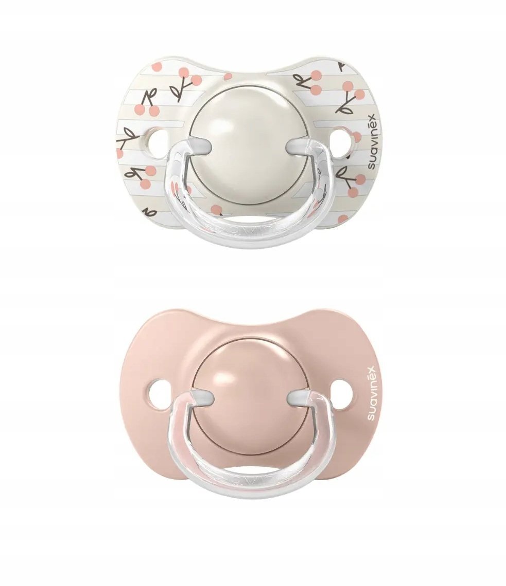 Suavinex 309055-SMOCZEK fizjologiczny SX PRO 0-6M 2SZT RÓŻOWY BIRDIES