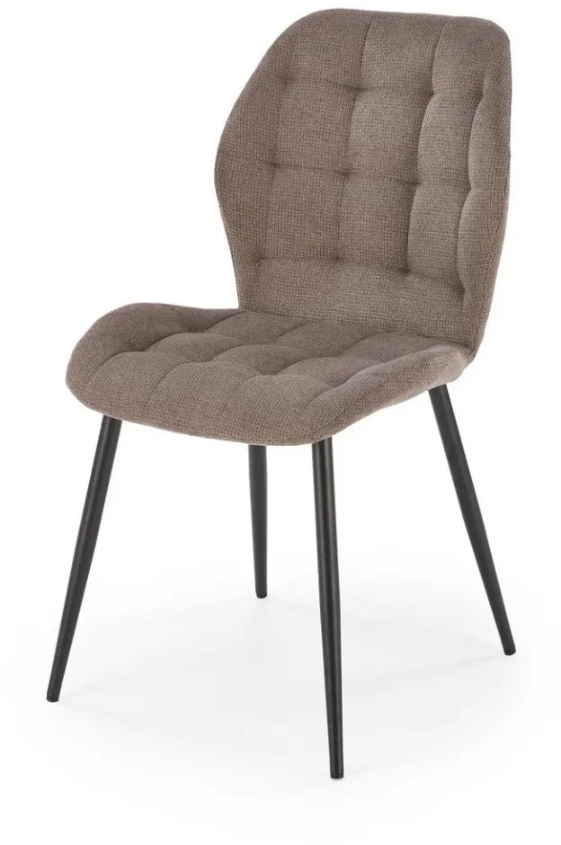 Krzesło tapicerowane K548 szare HALMAR