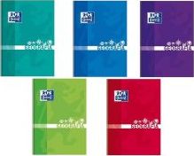 Oxford Brulion A5/80K kratka Geografia (5szt) OXFORD