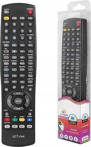 Pilot RTV Mrapol Pilot uniwersalny UCT-044 do TV LCD LED MANTA